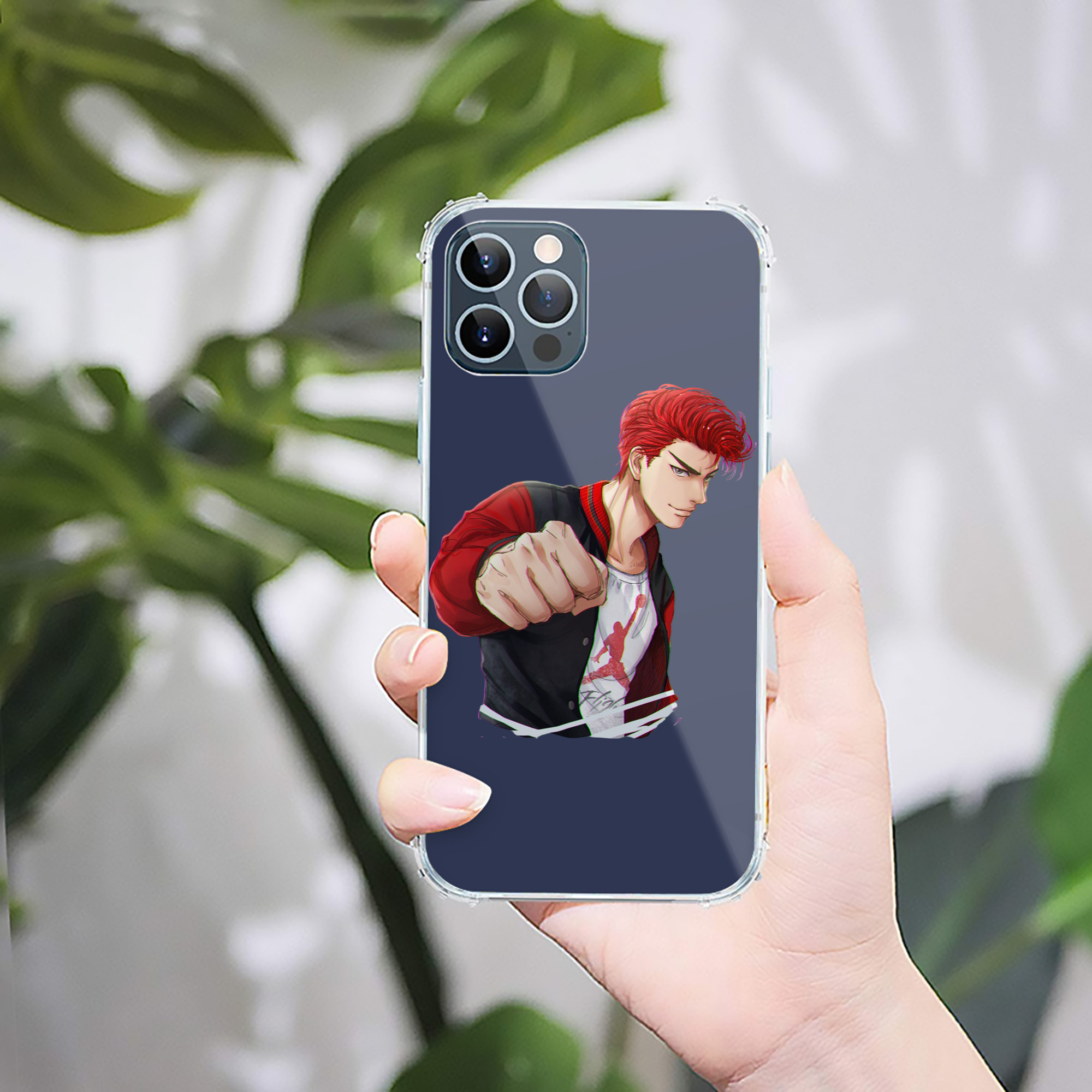 （画像用） SLAM DUNK／スラムダンク 【iPhone 12シリーズ対応】透明スマホケース（クリアソフトケース）